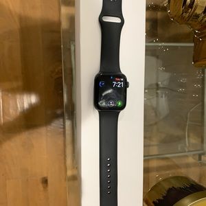 Apple Watch 4th series 44mm black. Used